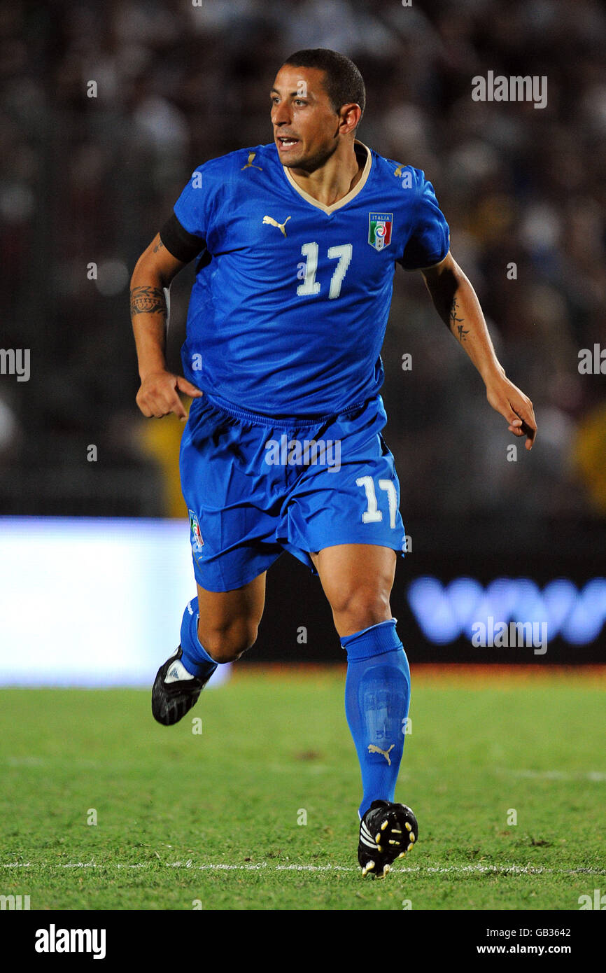 Soccer - International Friendly - Italy v Austria - Stade Du Ray Stock Photo