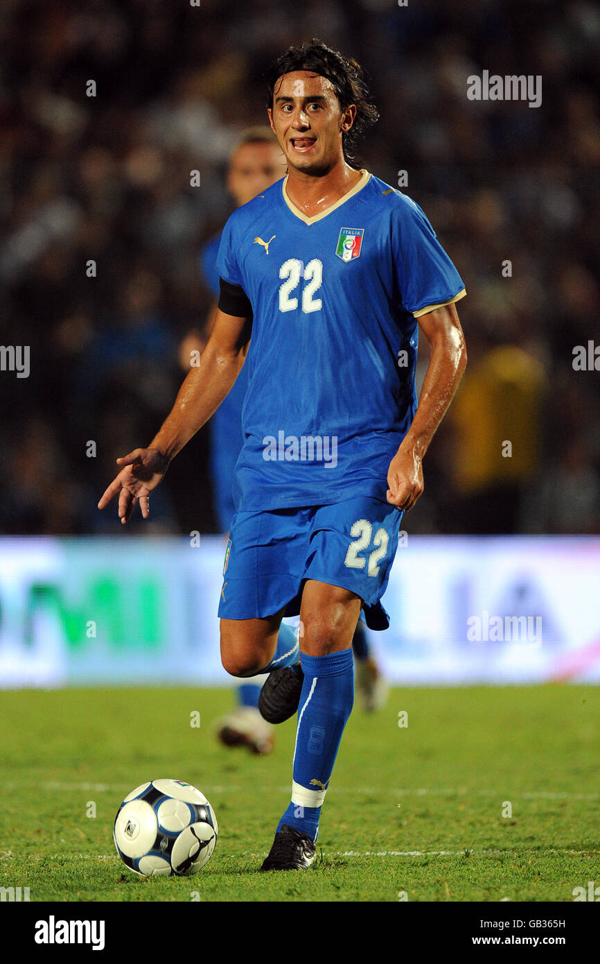Soccer - International Friendly - Italy v Austria - Stade Du Ray. Alberto Aquilani, Italy Stock Photo