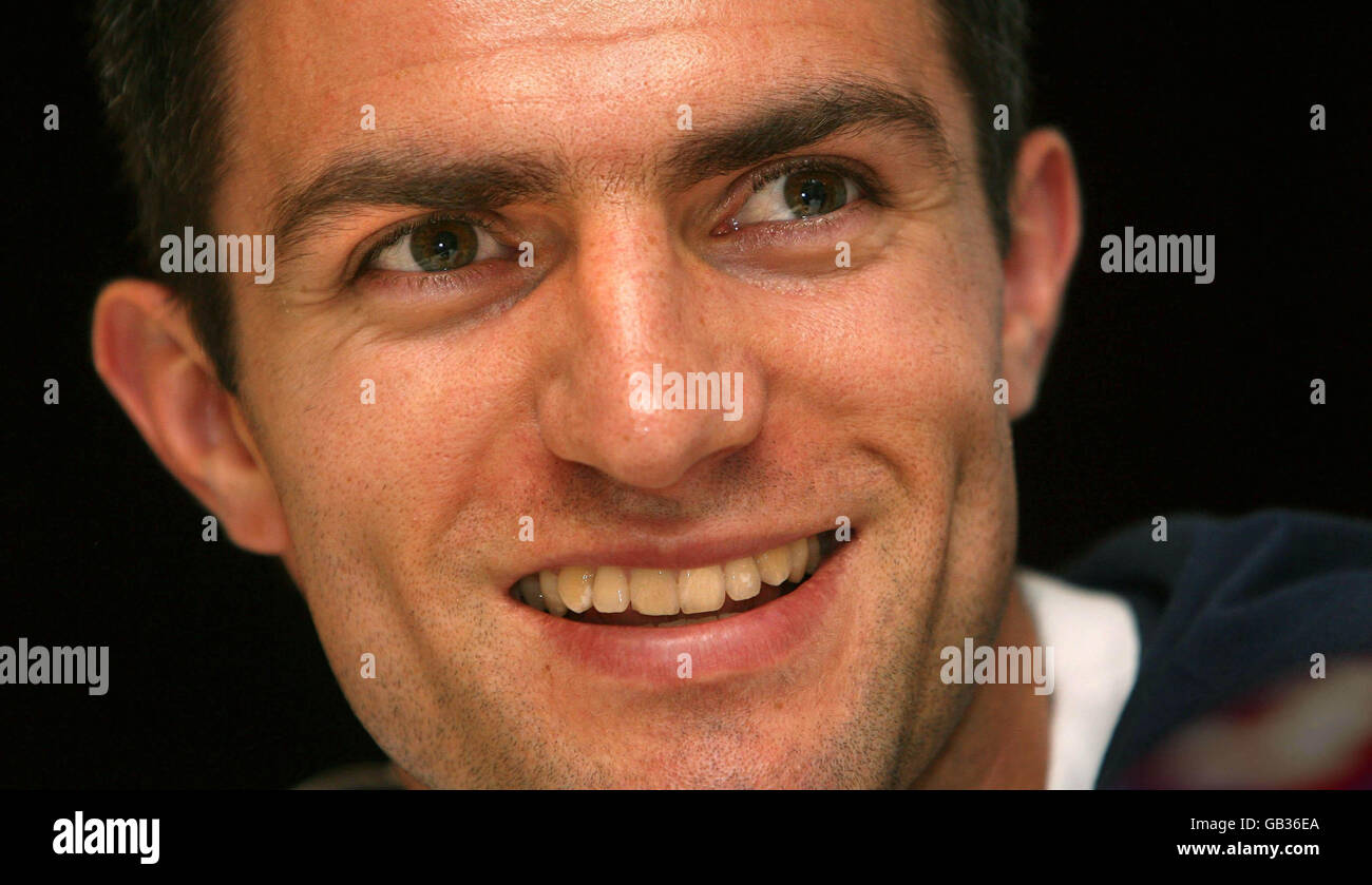 Northern Ireland Football Captain ron Hughes Smiles During A Press Conference At The Sk Slovan Stadium Bratislava Slovakia Picture Date Friday September 5 08 Scotland Play Slovakia In World Cup Qualifier Tomorrow Northern Ireland Football Captain ron Hughes Smiles During A Press Conference At The Sk Slovan Stadium Bratislava Slovakia Picture Date Friday September 5 08 Scotland Play Slovakia In World Cup Qualifier Tomorrow