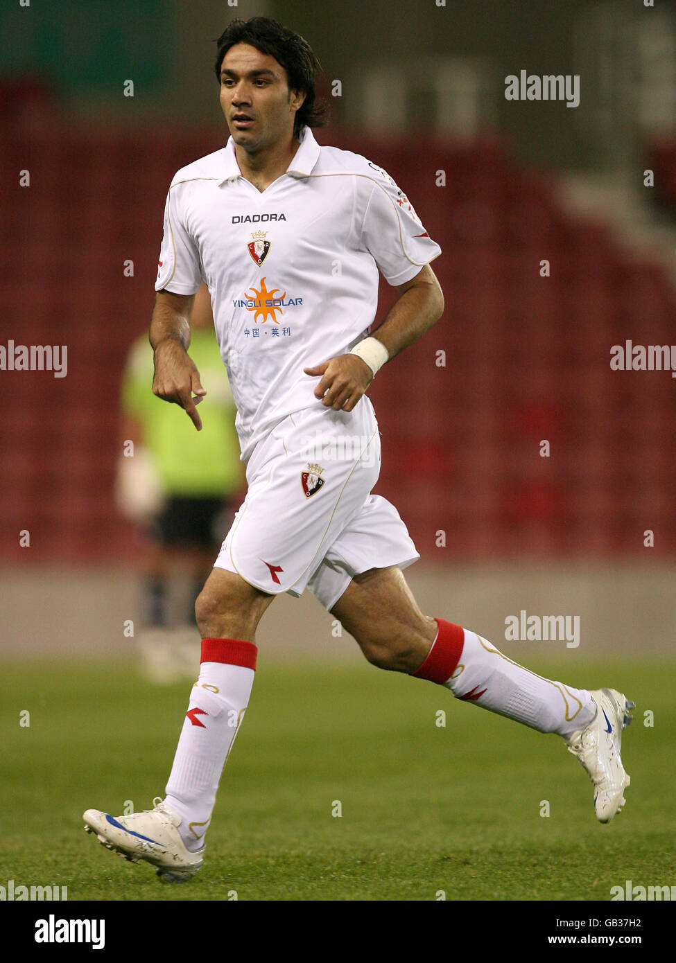 Soccer - Friendly - Stoke City v Osasuna - Britannia Stadium. Javad Nekounam, Osasuna Stock Photo