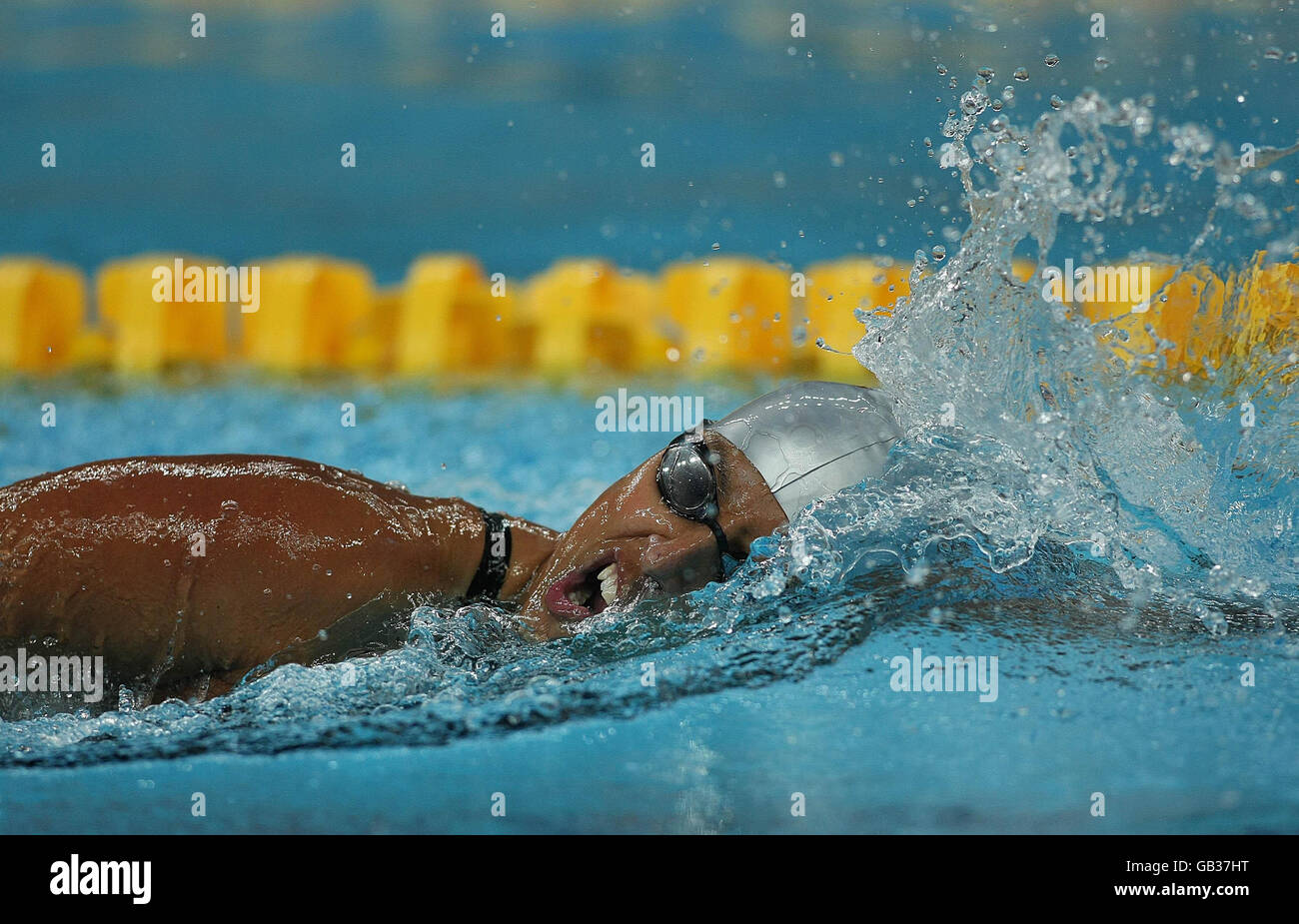 Spain's Maria Teresa Perales on her way to victory in the Women's 200M