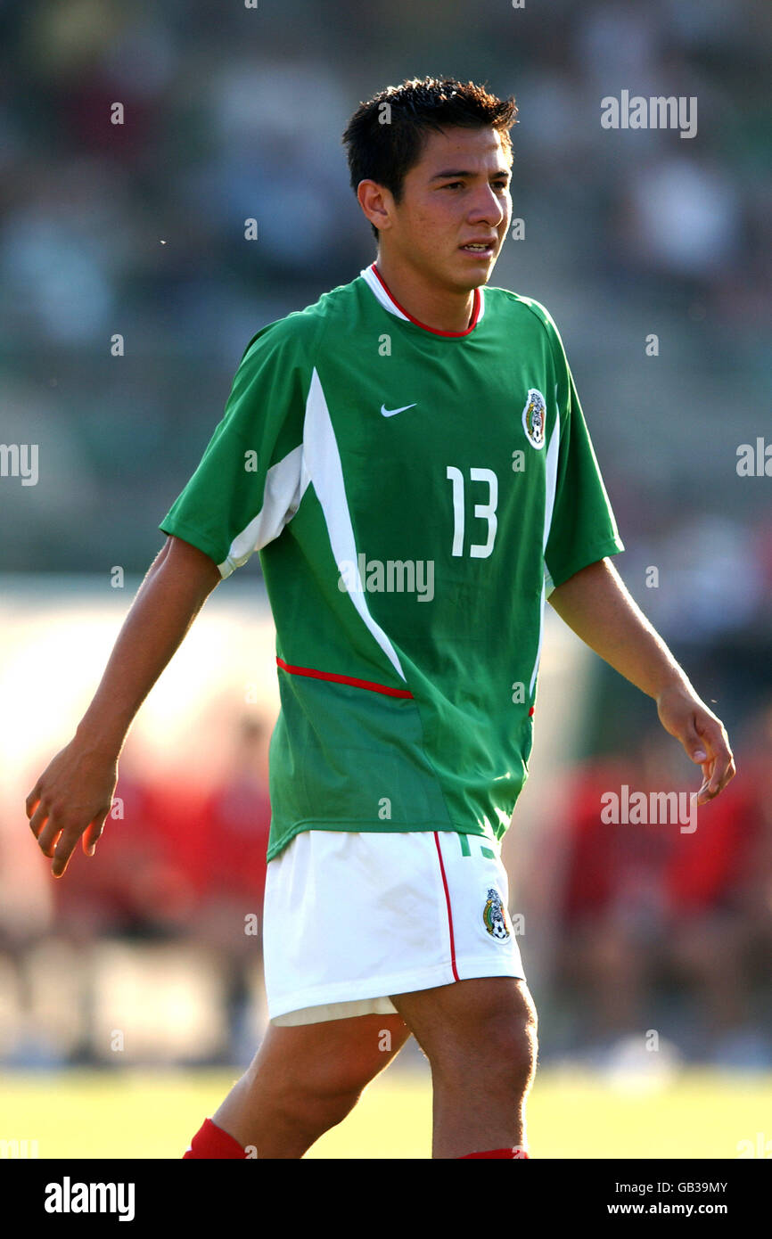 Soccer - Toulon Under 21 Tournament - Mexico v Poland. Mario Virginio Ortiz Velazquez, Mexico Stock Photo