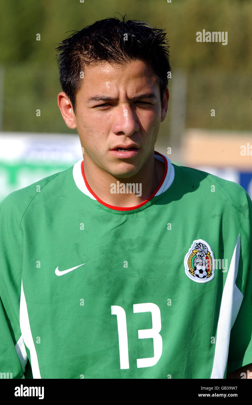 Soccer - Toulon Under 21 Tournament - Mexico v Poland. Mario Virginio Ortiz Velazquez, Mexico Stock Photo