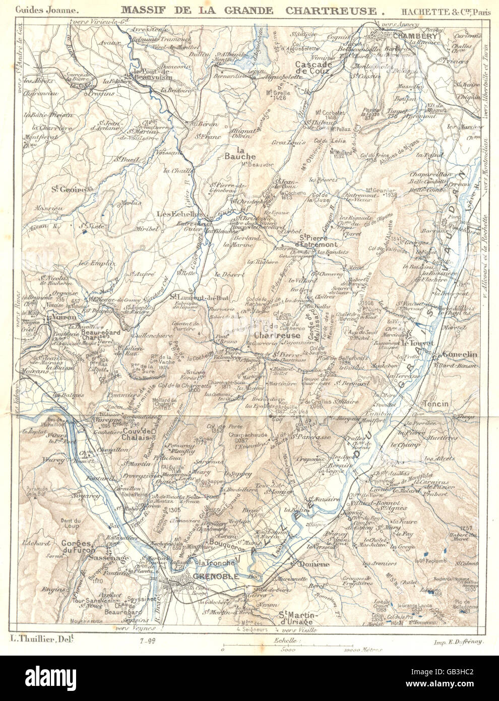 View of a tunnel near the monastery La Grande ChartreuseVue près de la  Grande Chartreuse, France (title object) Property Type: Stereo picture Item  number: RP-F F08236 Inscriptions / Brands: inscription, recto Vues