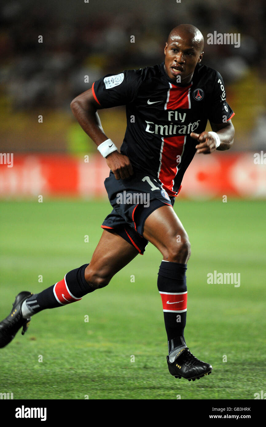 Soccer - French Premiere Division - Monaco v Paris Saint Germain - Stade Louis II Stock Photo