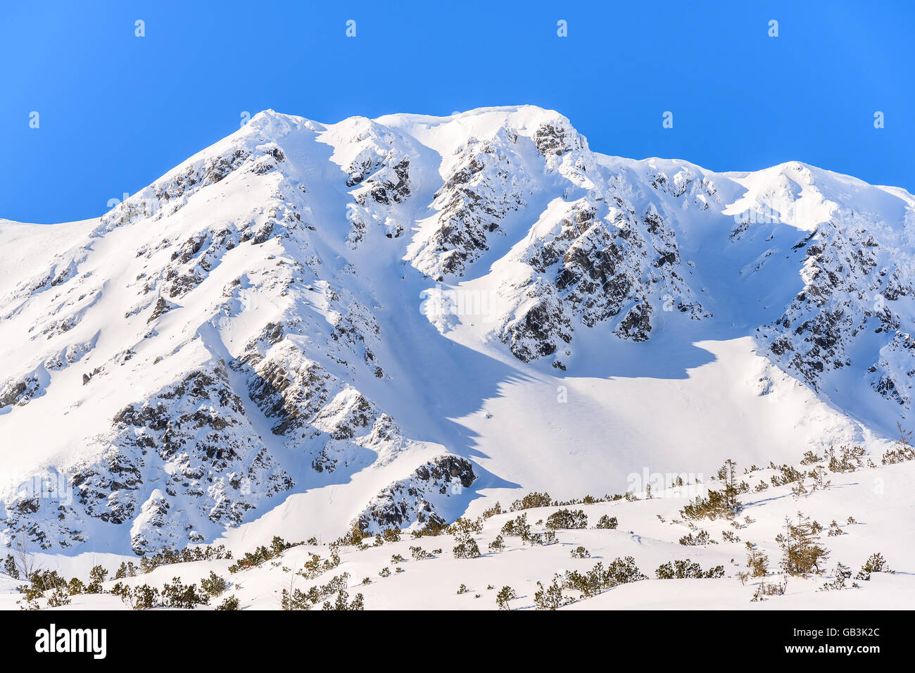 Liesek Rohace Winter alpine landscape fresh hi-res stock photography and images - Alamy