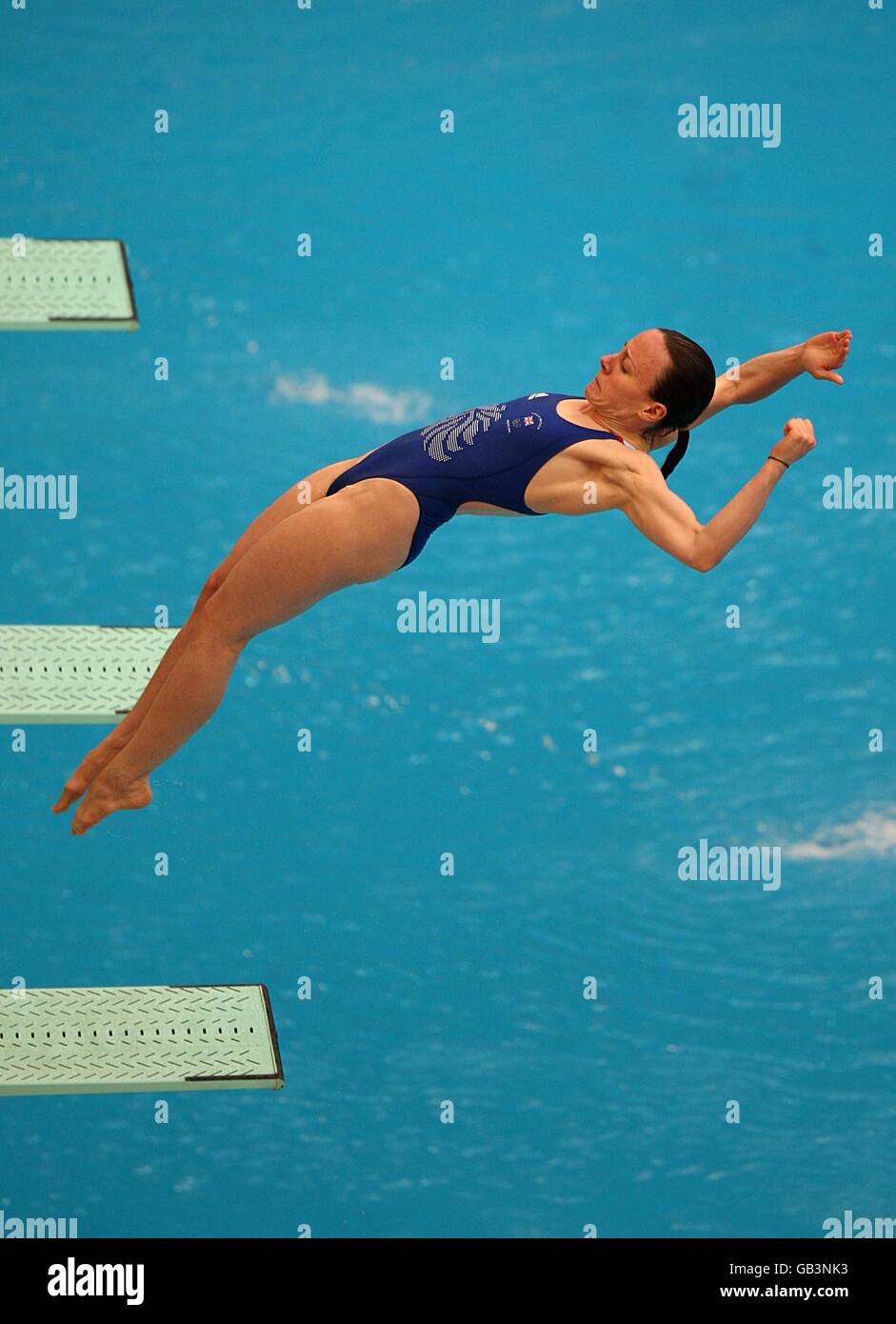 Greaet Britain's Rebecca Gallantree during the Women's 3m Springboard