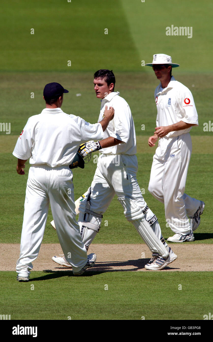 Cricket - npower Second Test - England v South Africa - Day Three - Lords Stock Photo