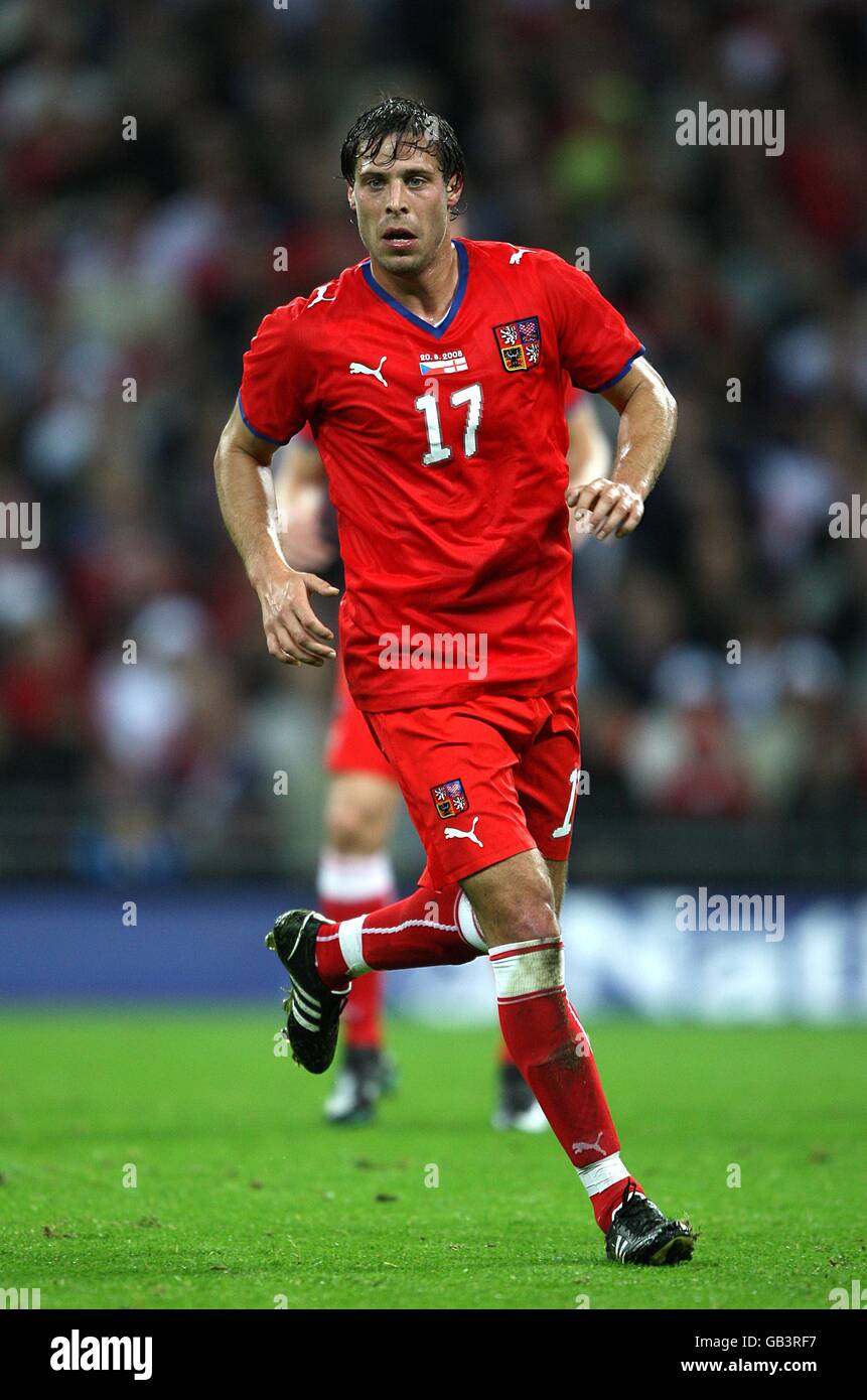 Soccer - International Friendly - England v Czech Republic - Wembley Stadium. Radek Sirl, Czech Republic Stock Photo