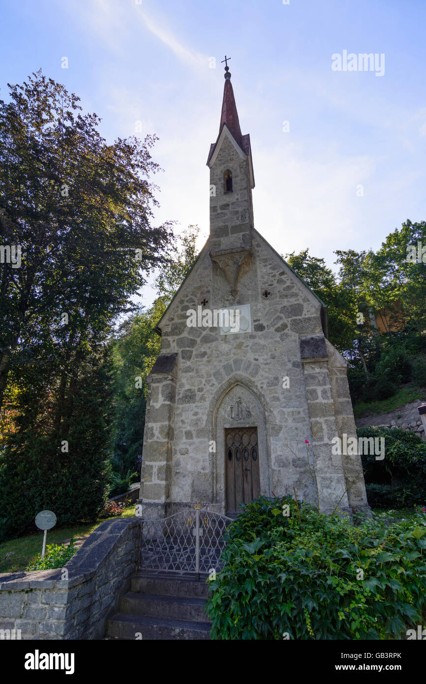 Karrösten Royal Chapel , grave lay of the house Wettin Austria Tirol, Tyrol Stock Photo