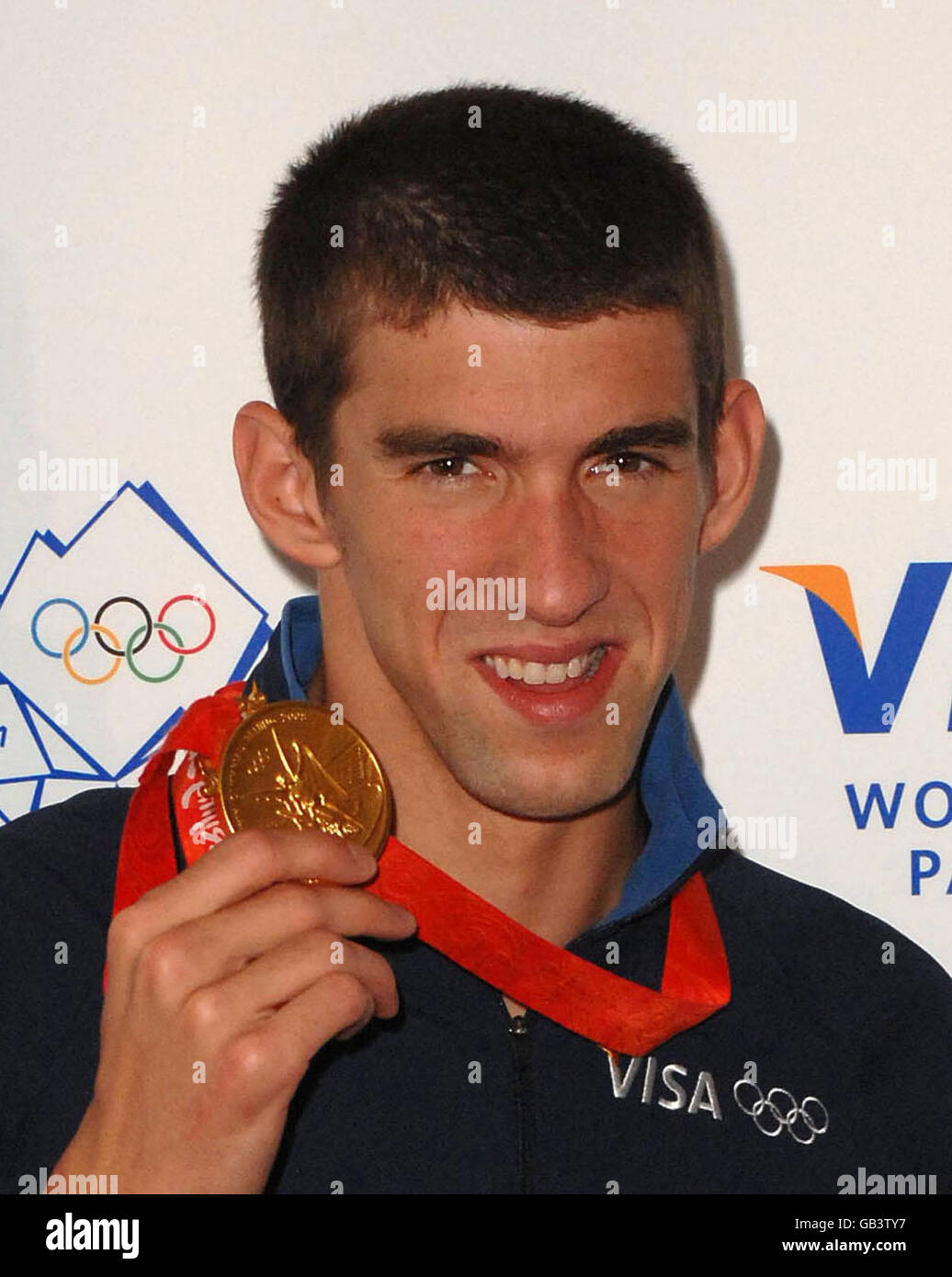 Olympics Team Visa Press Conference Michael Phelps Sofitel Hotel