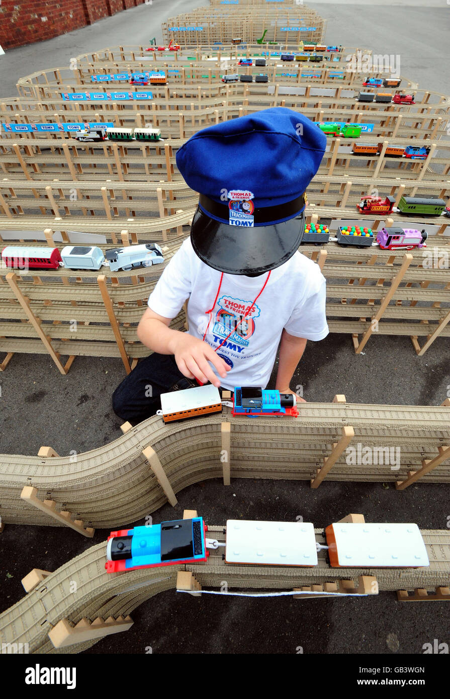 biggest toy train