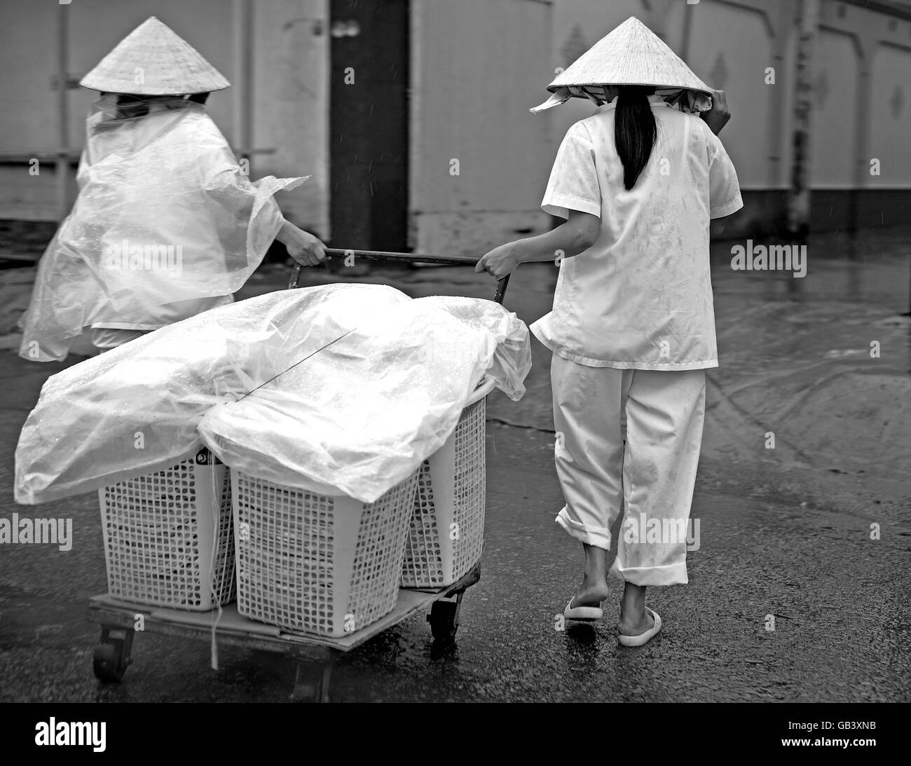 Vietnam feature Black and White Stock Photos & Images - Alamy