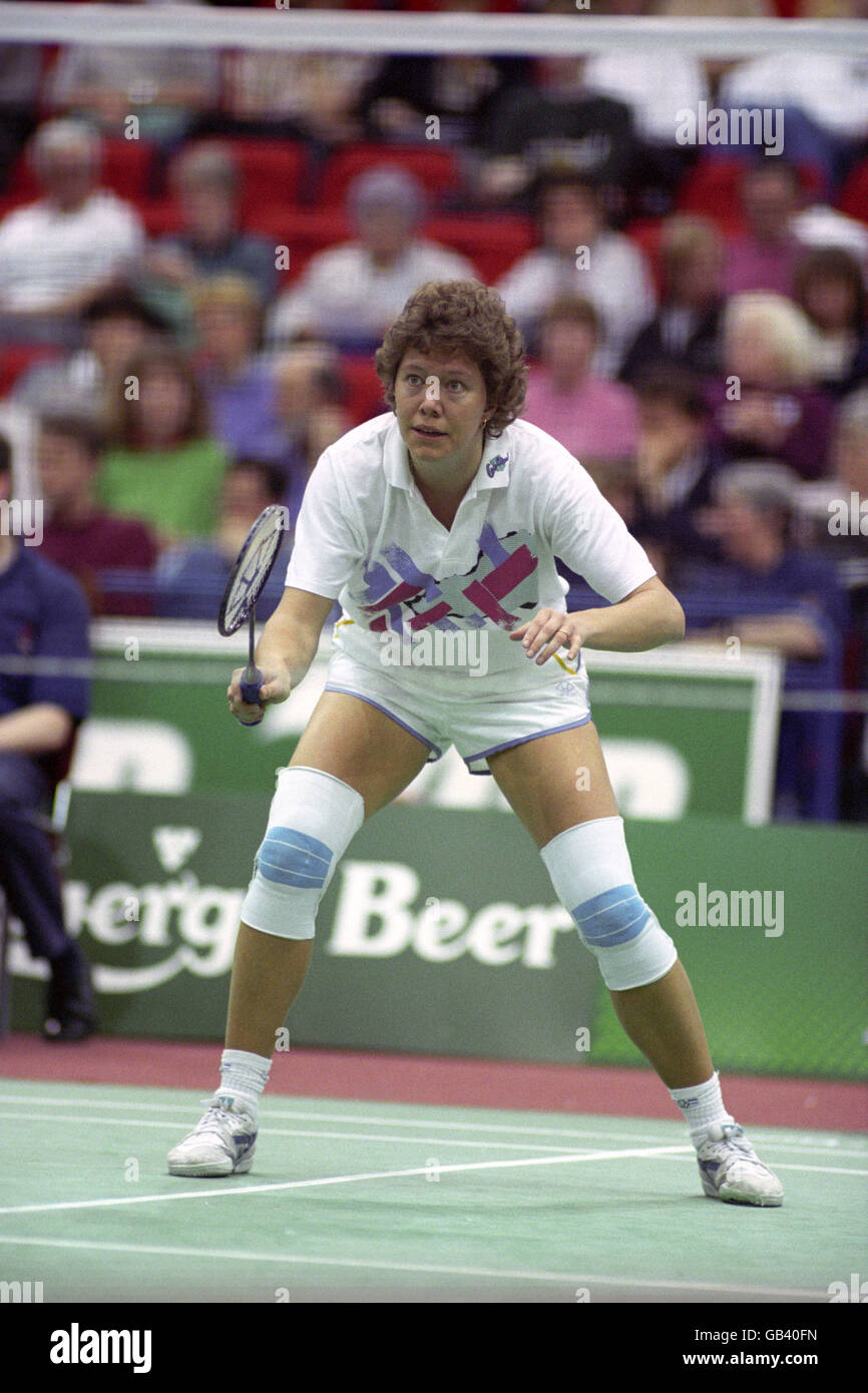WORLD BADMINTON CHAMPIONSHIPS. GILLIAN CLARK, ENGLAND Stock Photo Alamy