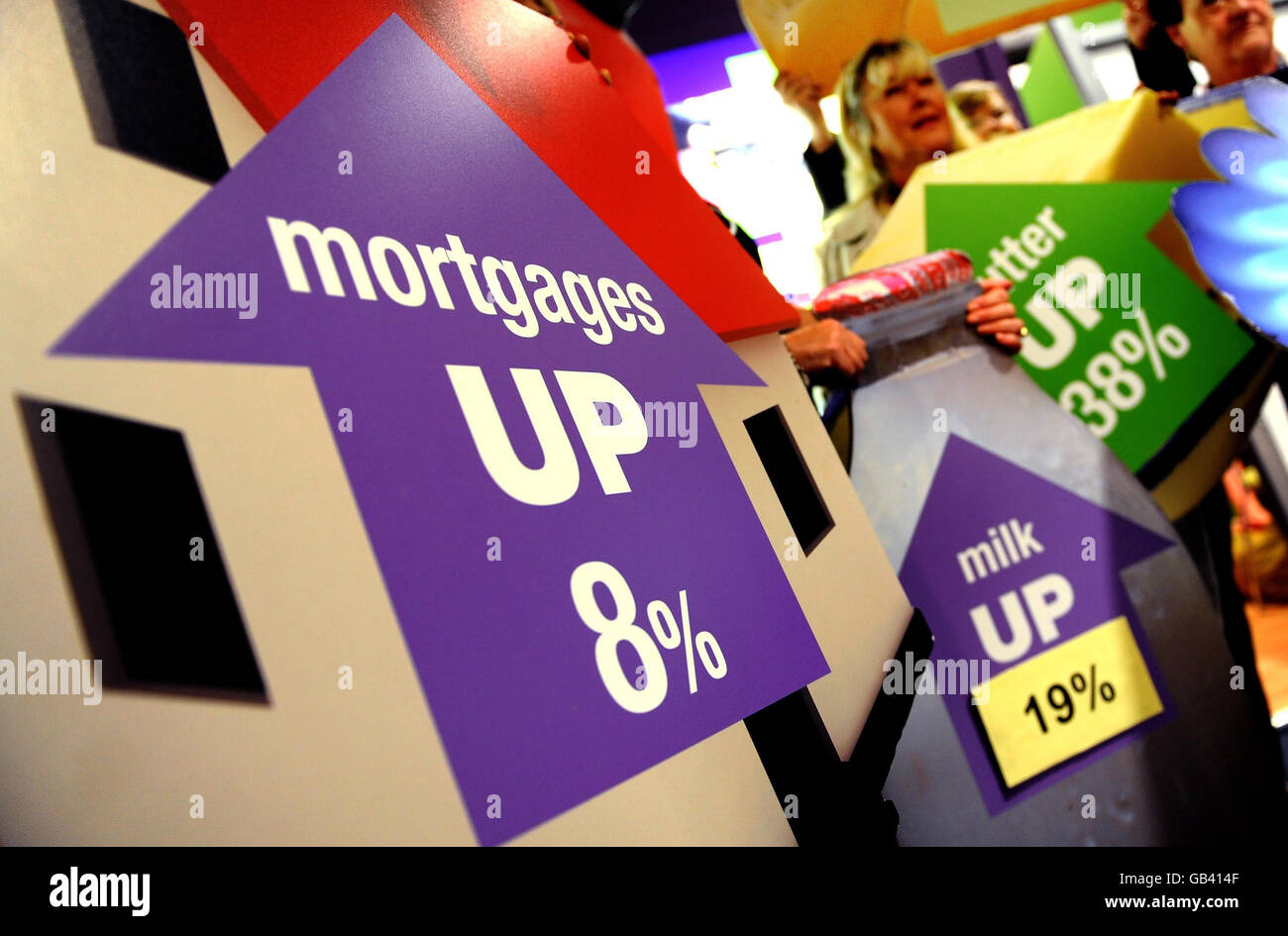 Unison local government workers demonstrate the cost of inflation