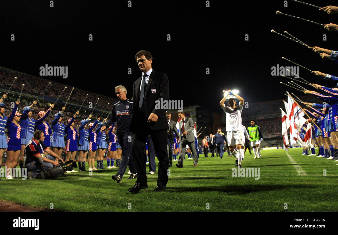 Soccer FIFA World Cup 2010 Qualifying Round Group Six Croatia v