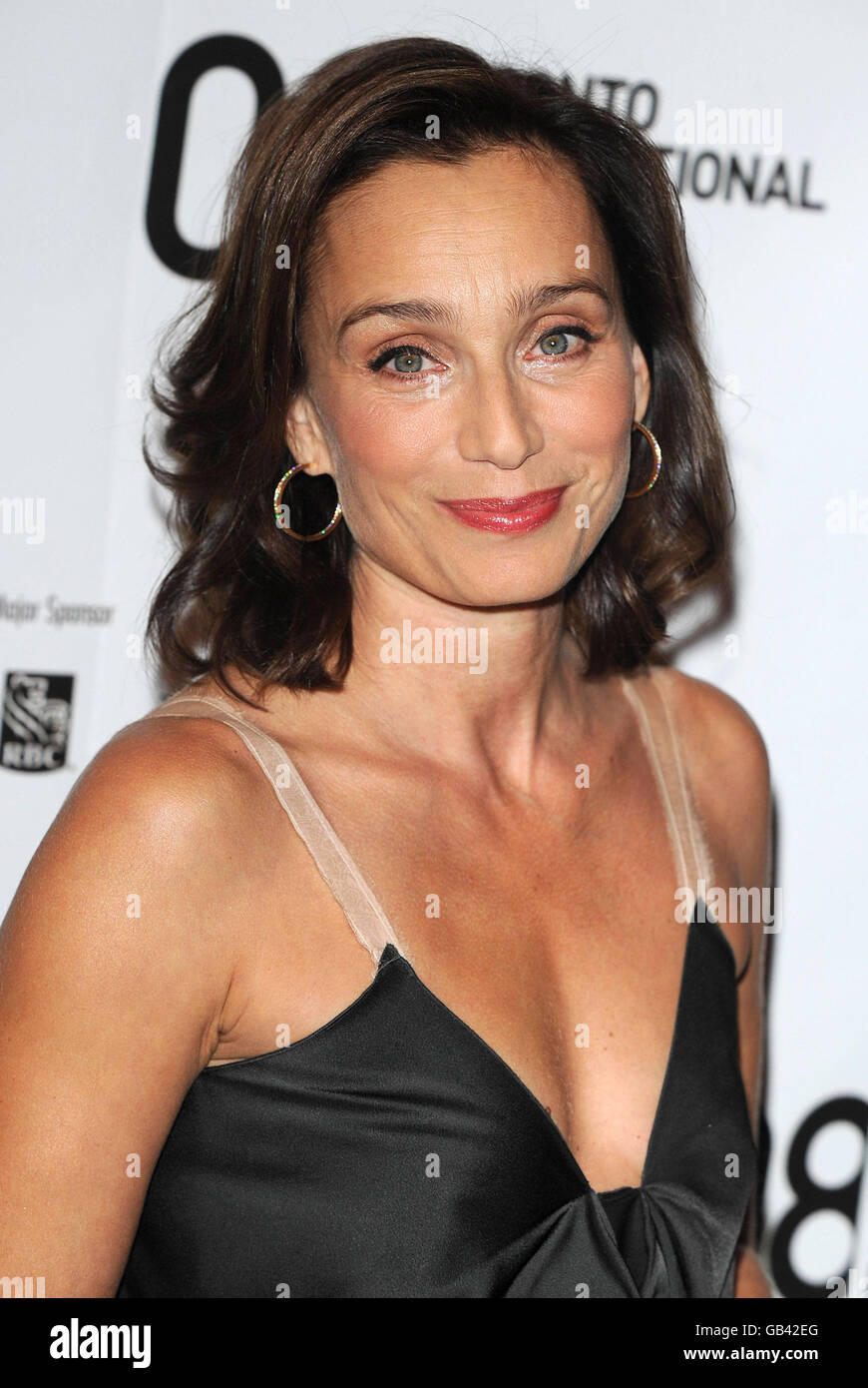 Actress kristin scott obe seen hi-res stock photography and images - Alamy