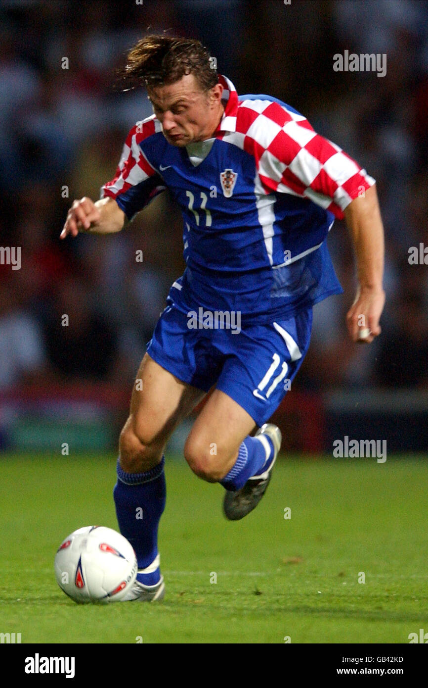 Soccer - International Friendly - England v Croatia. Ivica Olic, Croatia Stock Photo