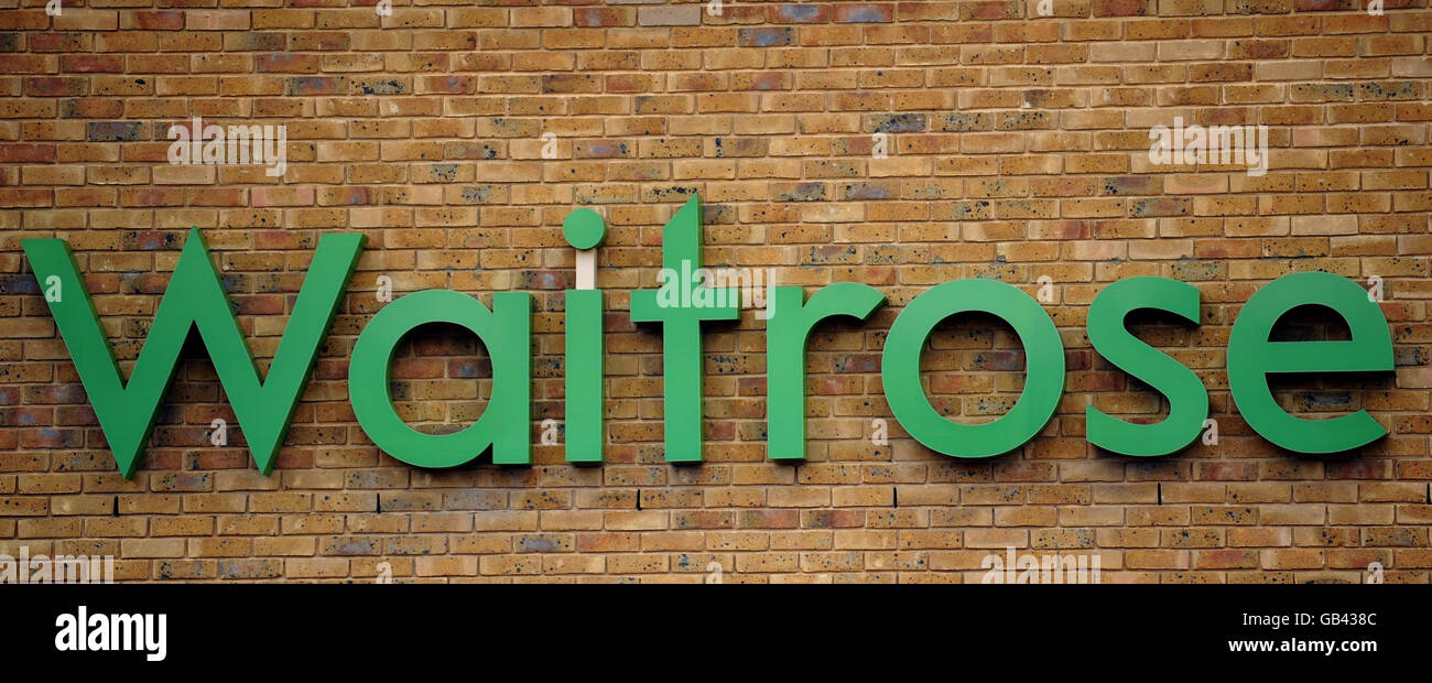 General view of a Waitrose store in Harrow, Middlesex Stock Photo Alamy