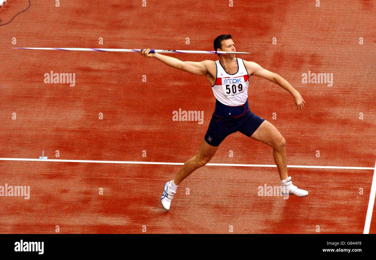 Athletics iaaf world athletics championships paris 2003 mens javelin