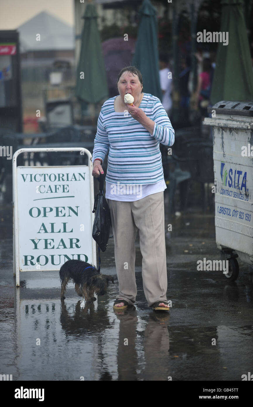 Weather Summer Rain Stock Photo Alamy