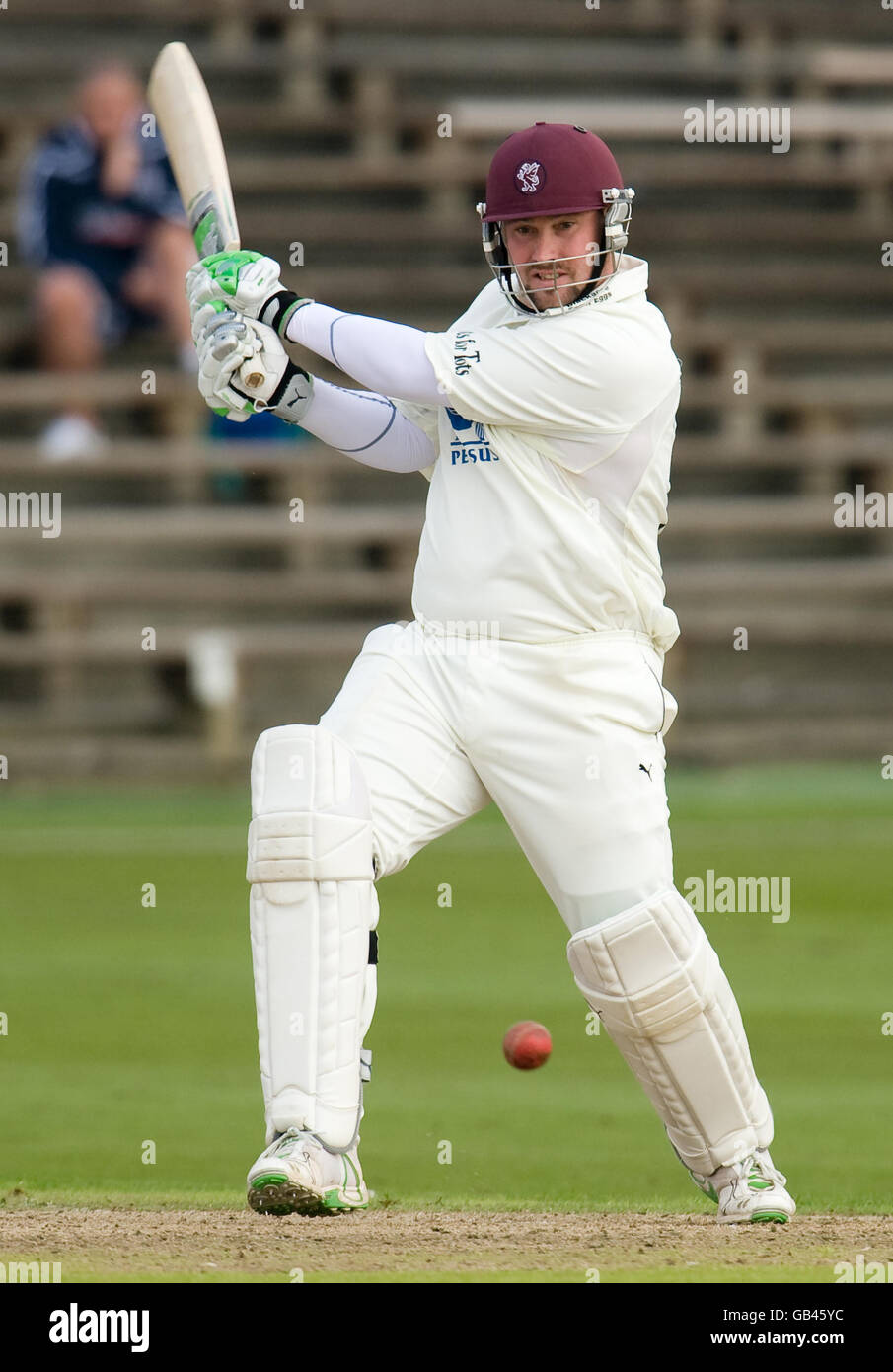 Cricket - Liverpool Victoria County Championship - Division One - Day Two - Yorkshire v Somerset - North Marine Road Stock Photo