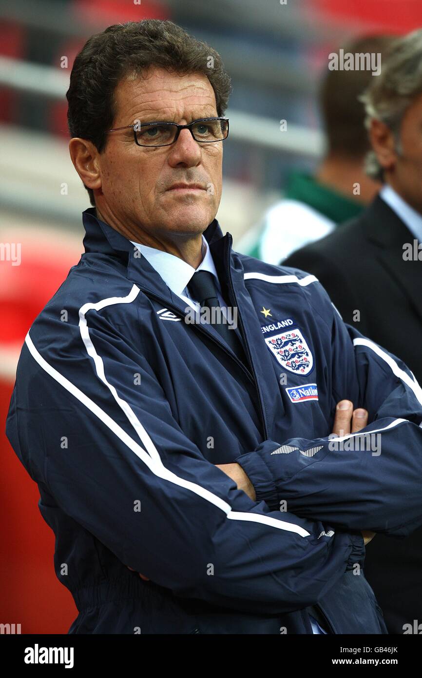 Soccer - International Friendly - England v Czech Republic - Wembley Stadium Stock Photo