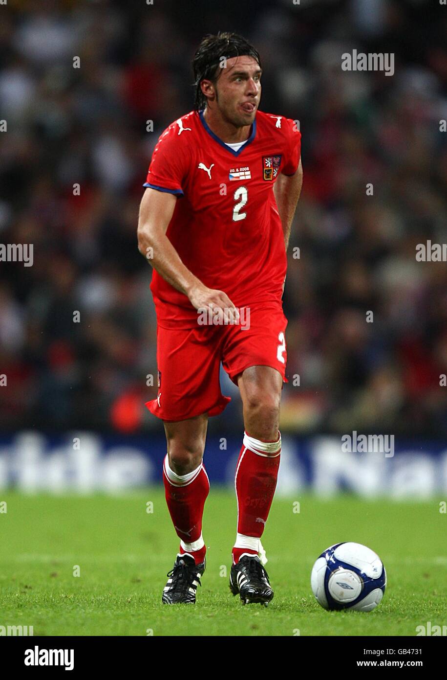 Soccer - International Friendly - England v Czech Republic - Wembley Stadium Stock Photo