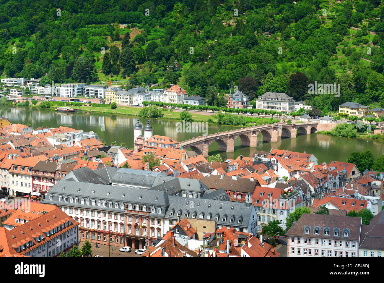 City of Heidelberg. Germany Stock Photo