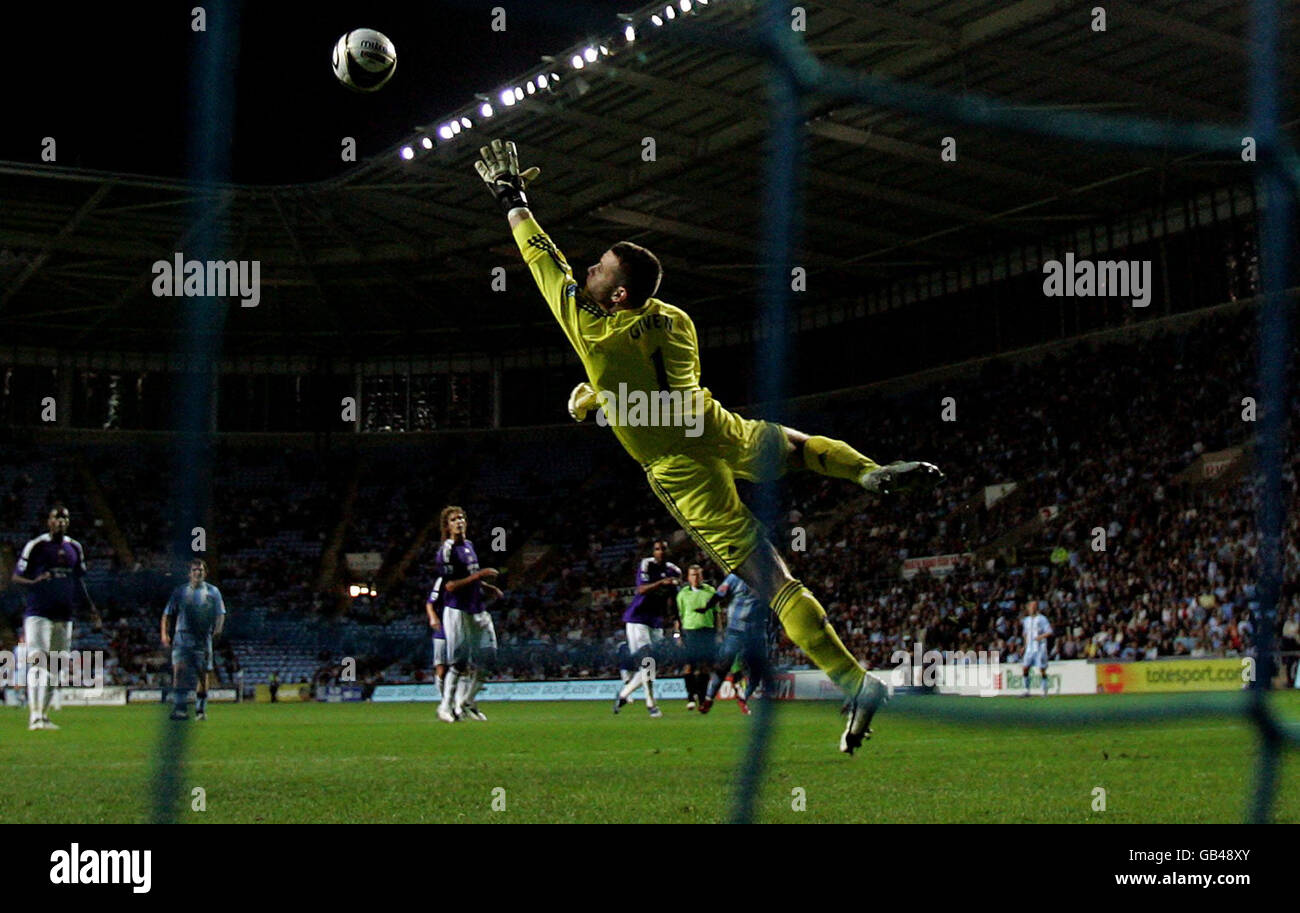Soccer - Carling Cup - Second Round - Coventry City v Newcastle United - Ricoh Arena Stock Photo