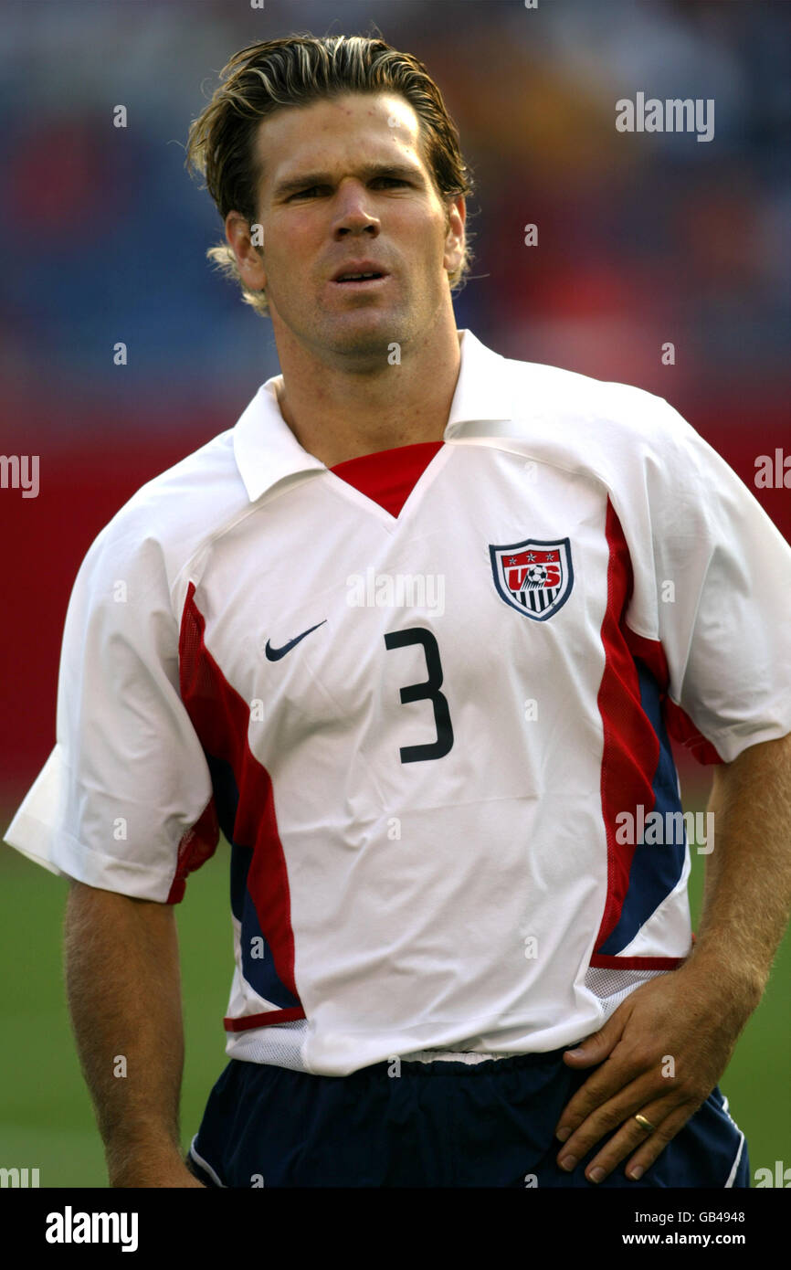 Soccer CONCACAF Gold Cup 2003 Group C USA v El Salvador Stock