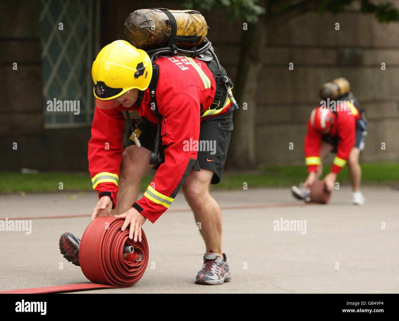 Competitors take part in the World