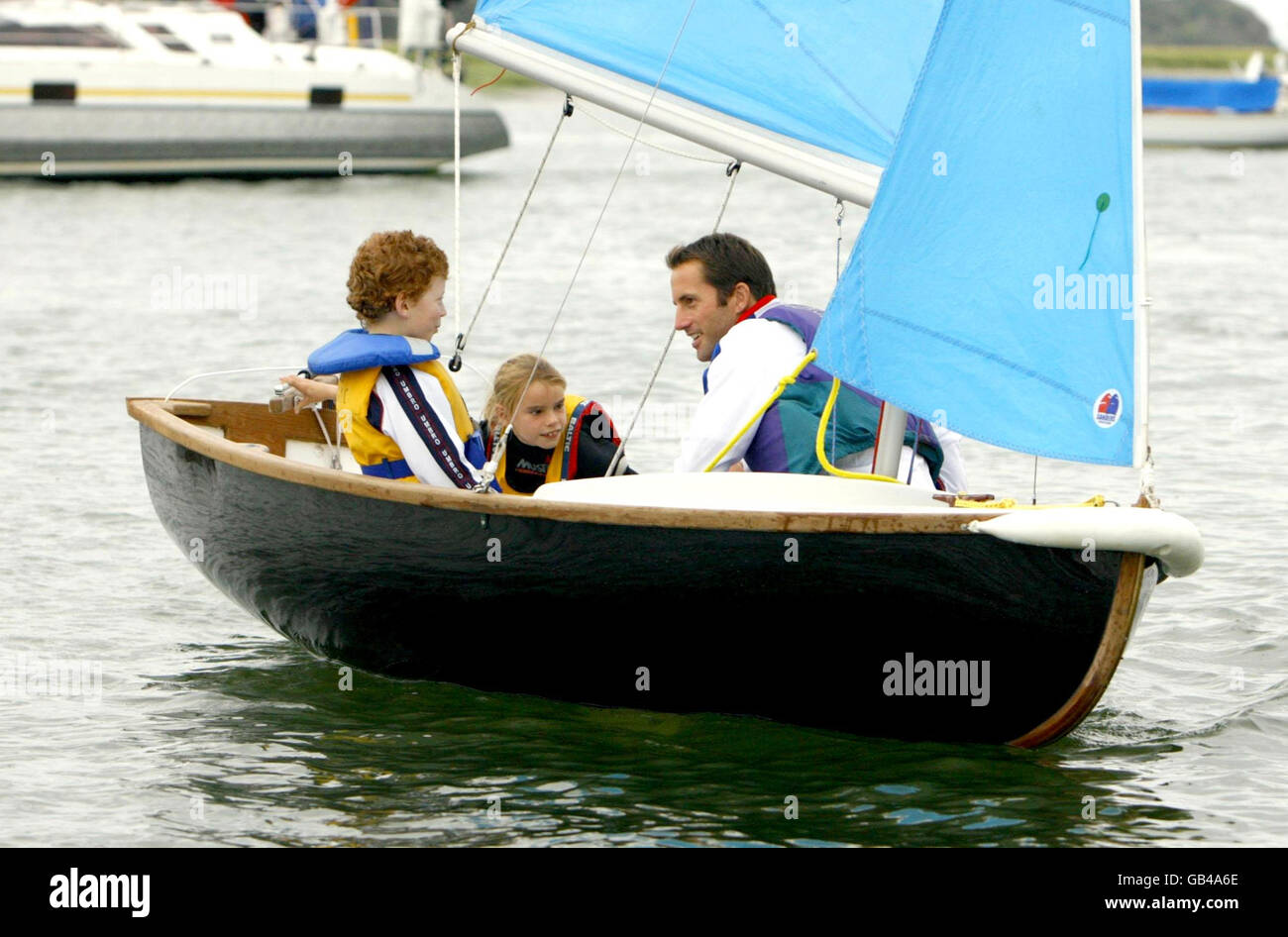 The boat british olympic sailing gold medallist ben ainslie hires