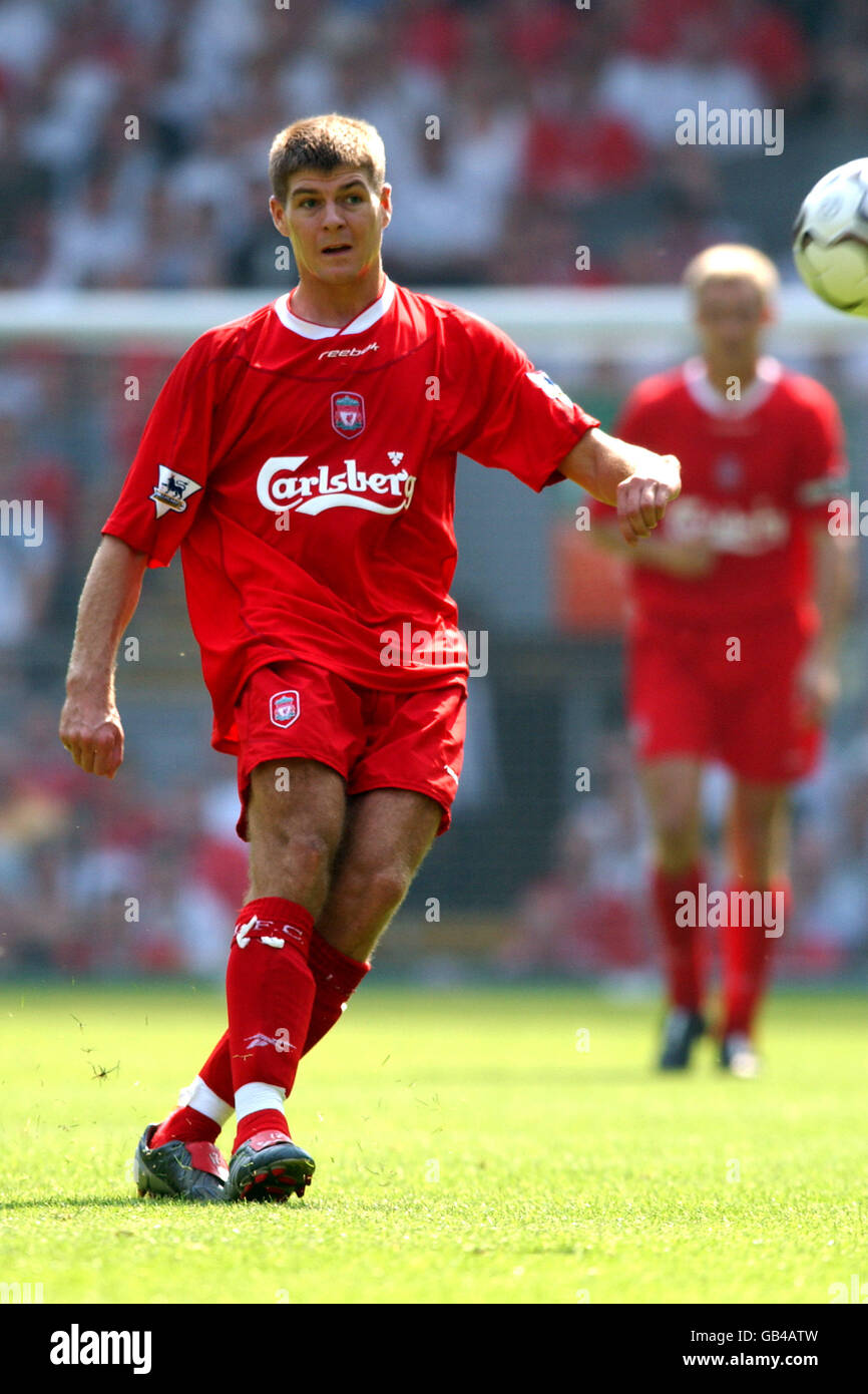 Soccer - Friendly - Liverpool v Valencia. Steven Gerrard