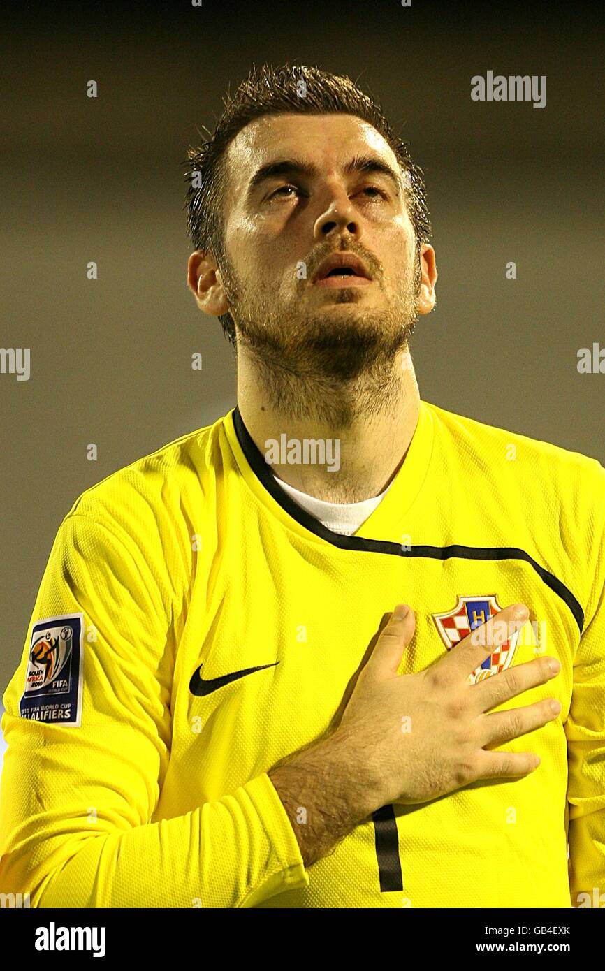 Soccer FIFA World Cup 2010 Qualifying Round Group Six Croatia v