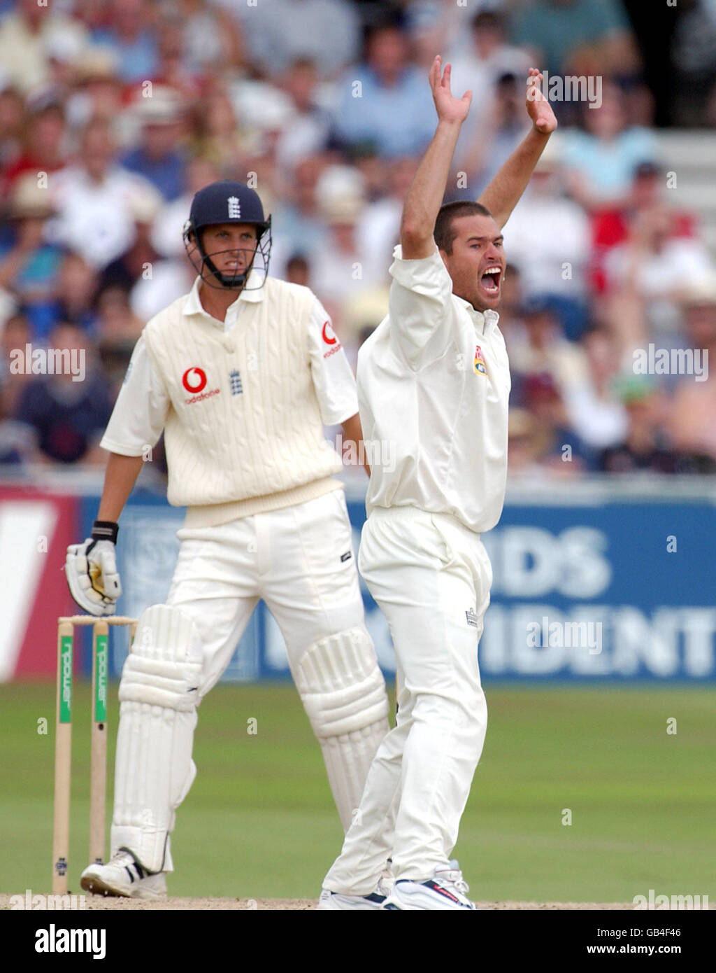 Cricket - npower Third Test - England v South Africa Stock Photo
