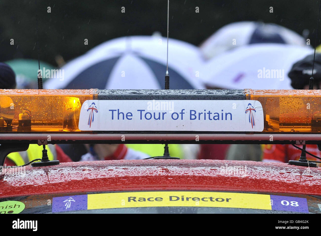 Cycling - Tour Of Britain - Stage Three - Chard Stock Photo