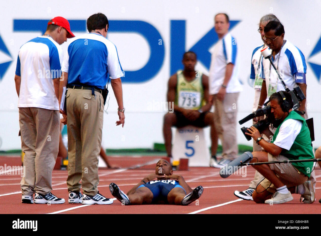 Athletics iaaf world athletics championships paris 2003 mens 100m final