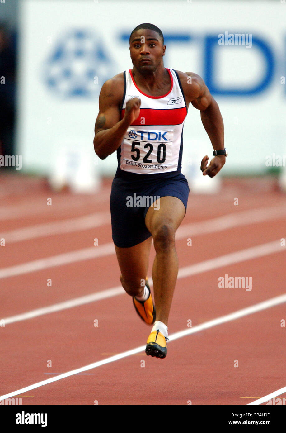 Athletics iaaf world athletics championships paris 2003 mens 100m final