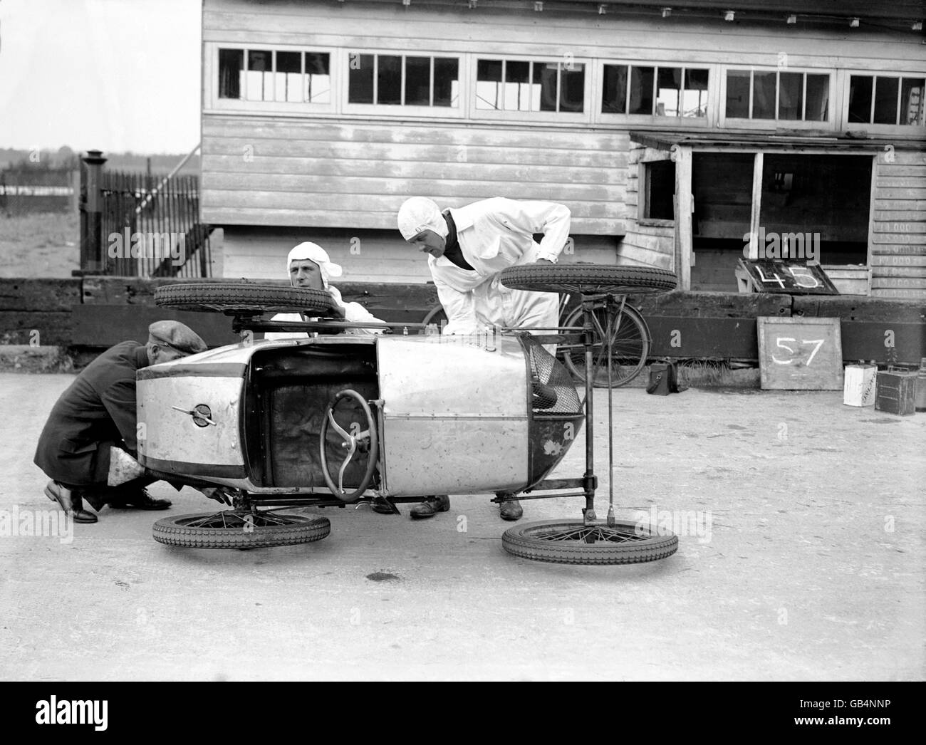 Motor Racing - Brooklands Stock Photo