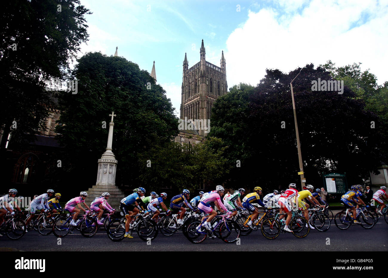 Cycling - Tour Of Britain - Stage Four - Worcester Stock Photo