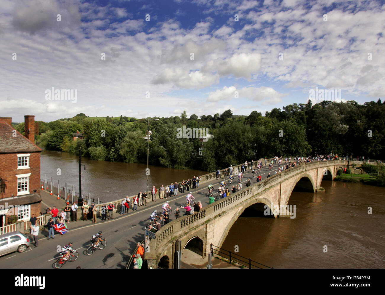 Cycling - The Tour of Britain 2008 - Stage 4 - Worcester to Stoke on Trent Stock Photo