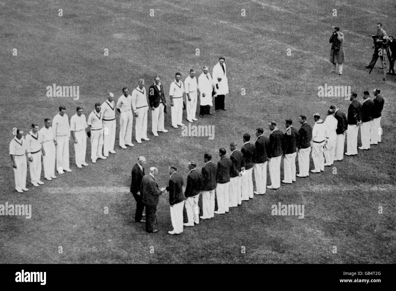 Cricket - The Ashes - Second Test - England v Australia - First Day Stock Photo