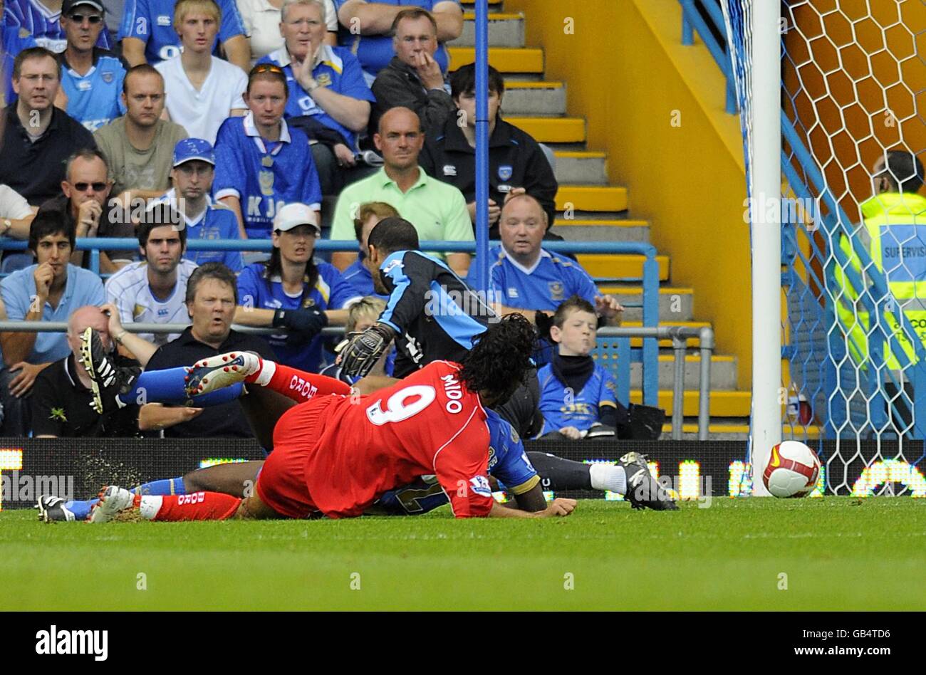 Soccer - Barclays Premier League - Portsmouth v Middlesbrough - Fratton Park Stock Photo
