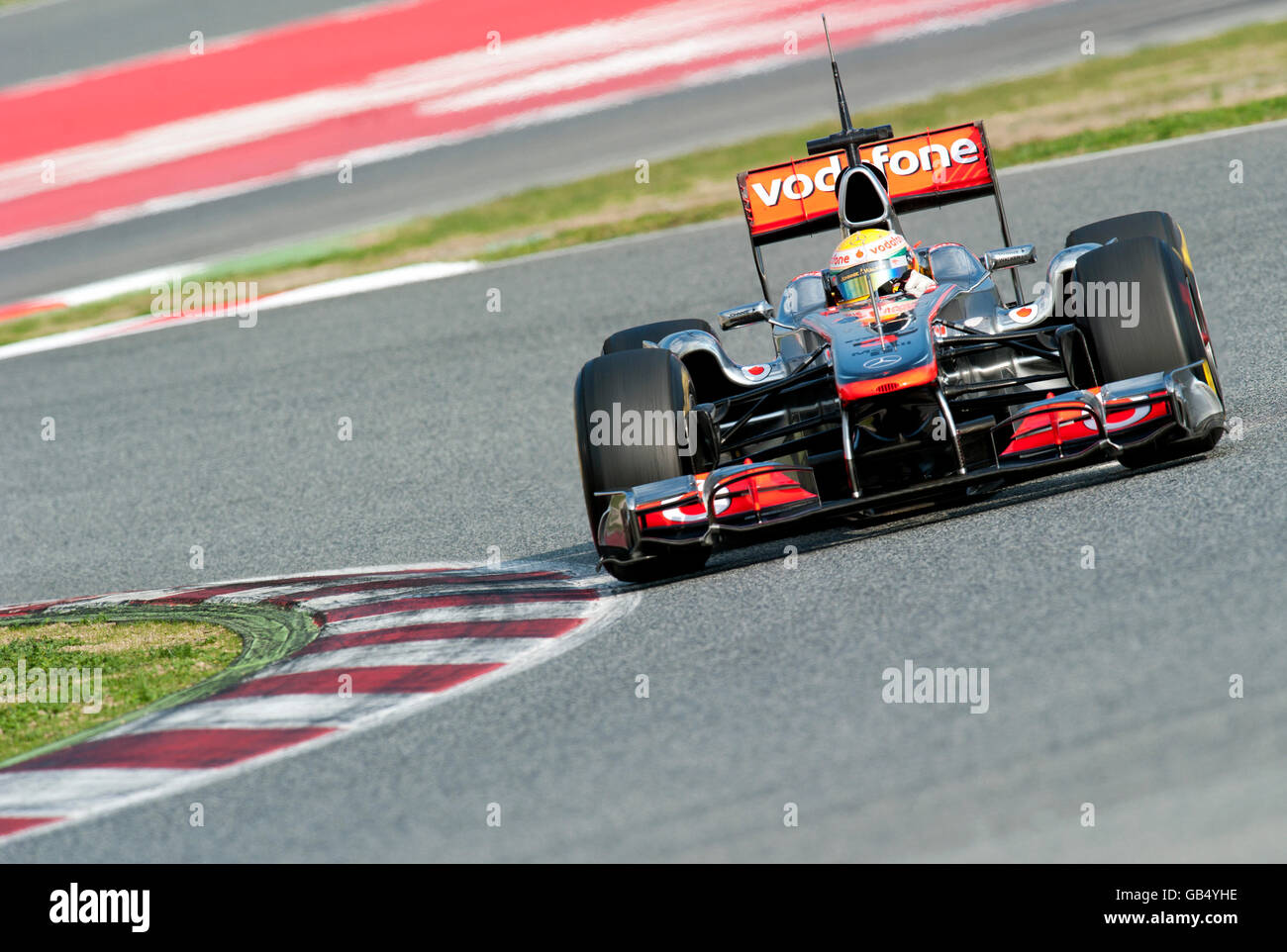 Race car driver lewis hamilton hi-res stock photography and images - Alamy