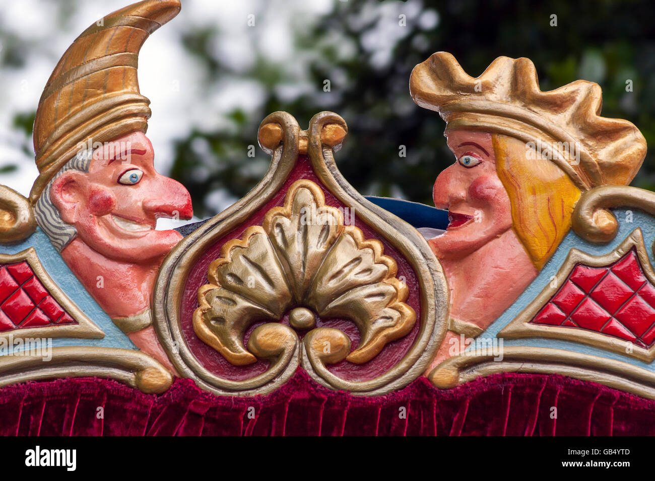 Punch and Judy Stock Photo