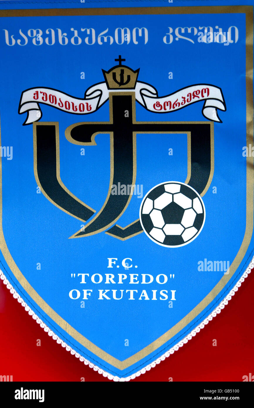 Soccer - UEFA Cup First Qualifying Round - First Leg - Lens v Torpedo Kutaisi Stock Photo