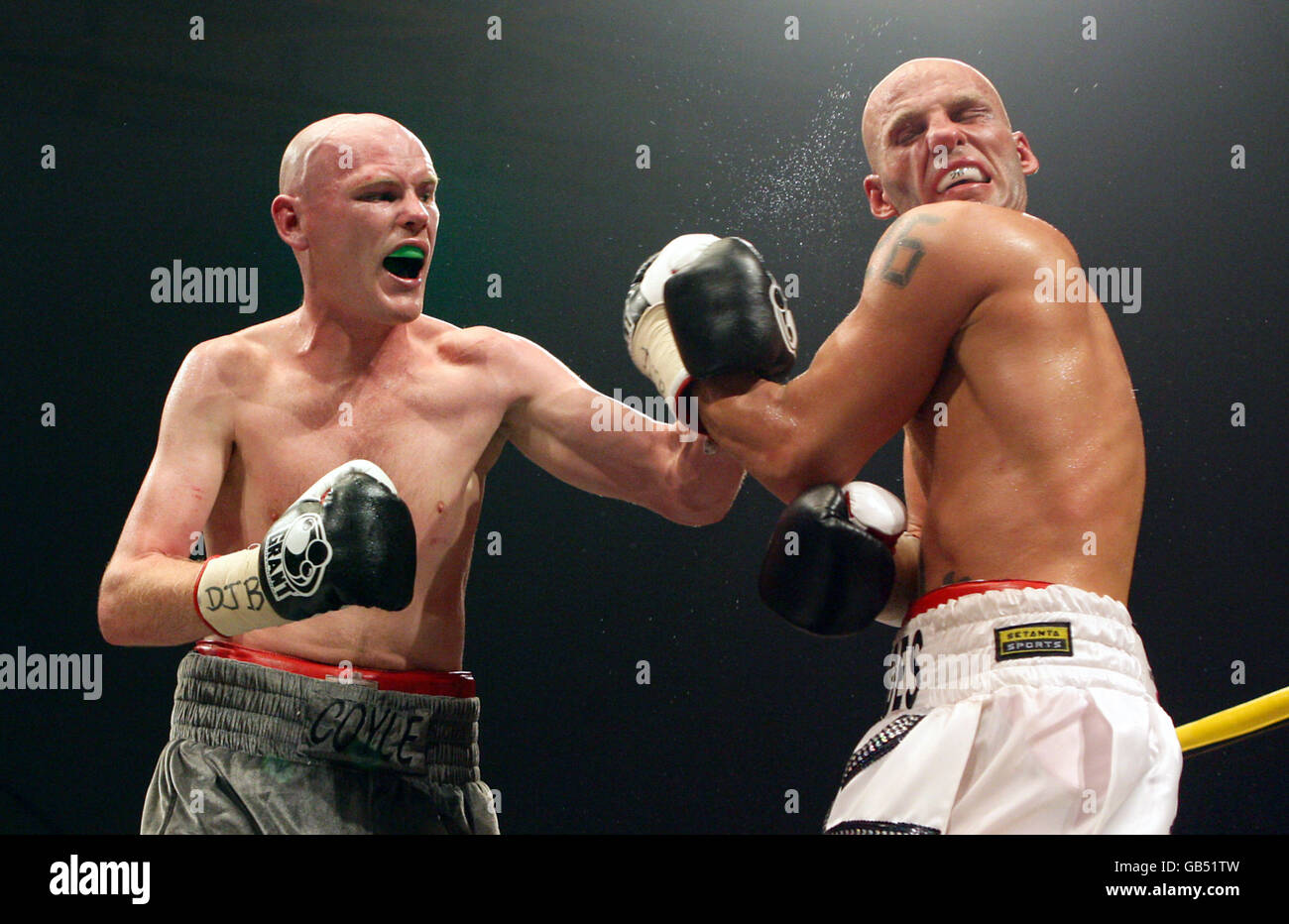 Boxing British Featherweight Title Ryan Rhodes v Jamie Coyle