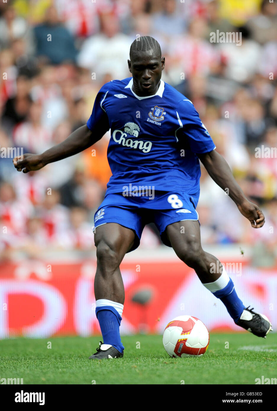 Soccer - Barclays Premier League - Stoke City v Everton - Britannia Stadium. Everton's Segundo Castillo Stock Photo