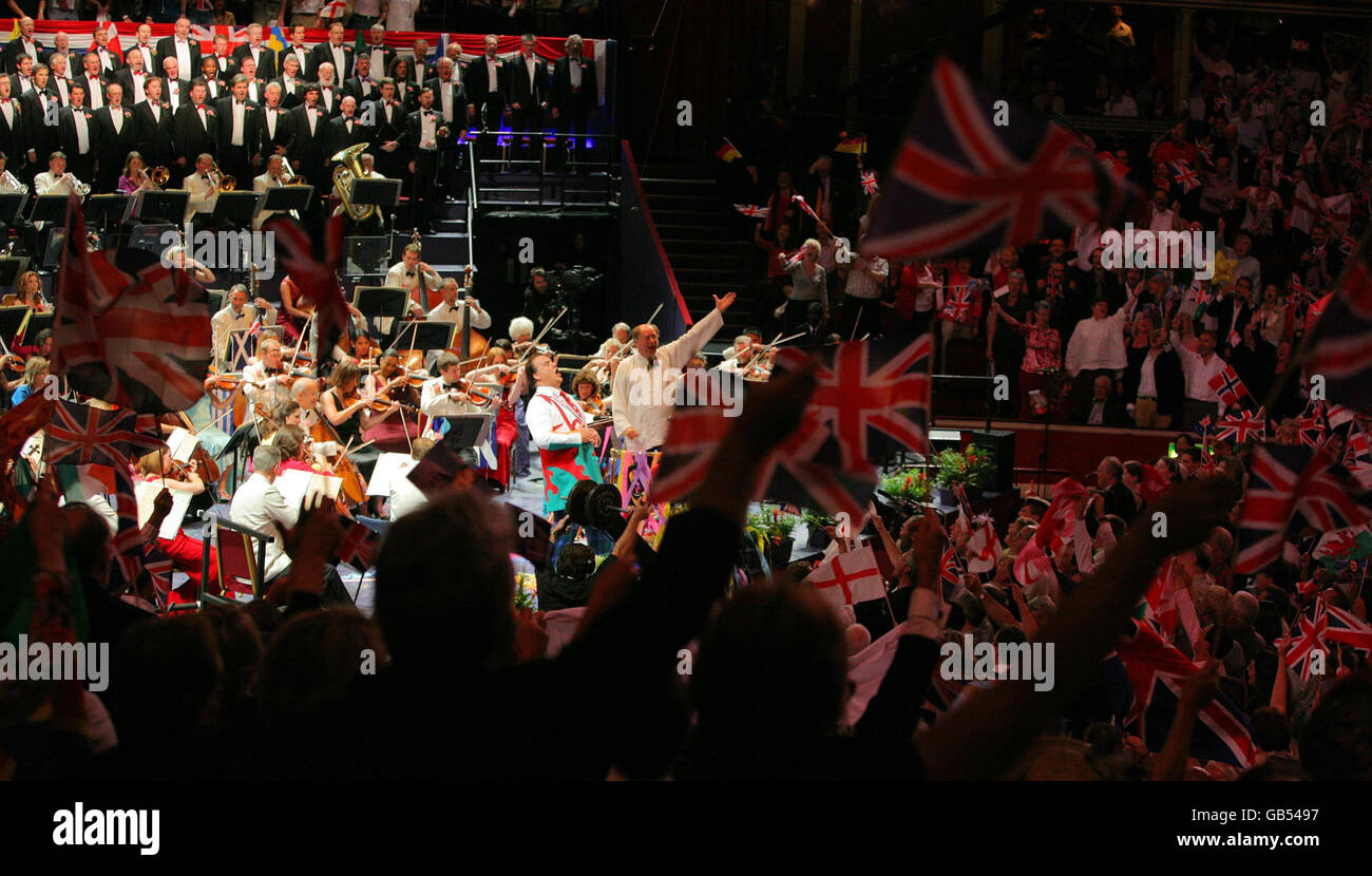 The Last Night of the Proms London Stock Photo Alamy